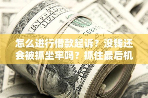 北京怎么进行借款起诉？没钱还会被抓坐牢吗？抓住最后机会！