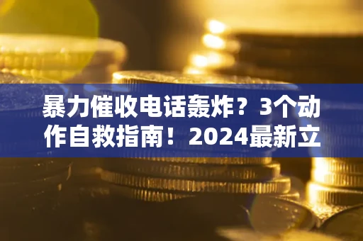北京暴力催收电话轰炸？3个动作自救指南！2024最新立案标准全解析