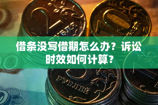 北京借条没写借期怎么办？诉讼时效如何计算？
